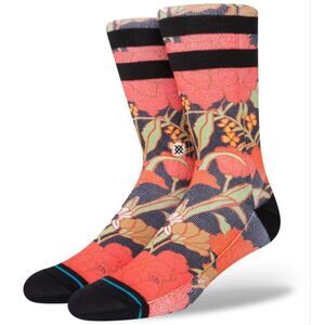 STANCE MENS CREW HEIGHT NWT BACKPETAL POLY BLEND SIZE LARGE